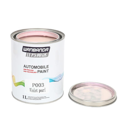 Buen precio Laca acrílica automotriz metálica violeta nacarada en aerosol de un componente en línea