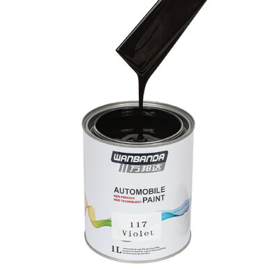 Good price Anti Fading Black 1K Car Paint Base Coat Weather Resistant Coating For Automotive online