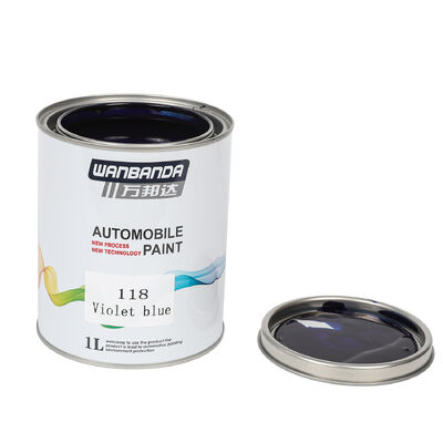 Good price Odorless Metallic Gray 1K Car Paint Base Coat Chemical Resistance online
