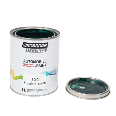 Good price Metallic Green 1K Car Paint Inter Base Coat Adhesion 5 Liter online