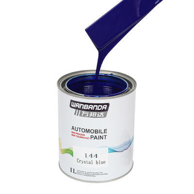 Good price Blue Flexible 1k Acrylic Car Paint Film Automotive Base Coat Anti Crack online