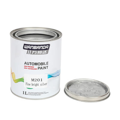 Good price Mirror Effect Gloss Grey Silver Metallic Car Color paint Polyurethane Topcoat online
