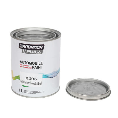 Good price Anti Oxidation Metallic Silver Auto Paint Car Gray Lacquer In Bulk online