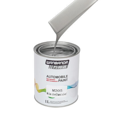 Good price Antioxidant Auto Acrylic Enamel Paint Anti Yellowing Medium Silver Grey Metallic Car Paint online