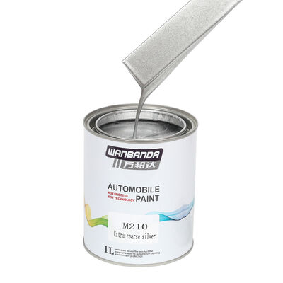 Good price Coarse Flash Metallic Silver Auto Paint Water Repellent For Car Washing online