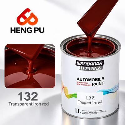 Good price Water Based 1K Metallic Red Car Paint Transparant For Automotive OEM online