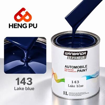 Guter Preis 1K Hydrophobische Automotive Acryllacke Seeblau 1 Gallone Niedriges VOC online