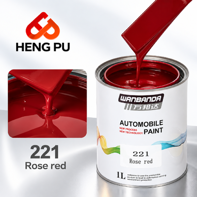 Giá tốt. Sơn xe hơi 2K Hồng Đỏ Sơn mài hai thành phần Acrylic độ bão hòa cao trực tuyến