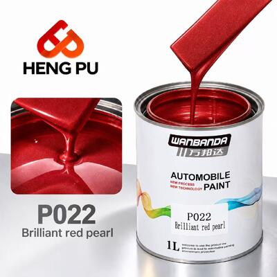 Goede prijs Weerbestendige Briljante Vuurrode Parellak Auto Acryl Emaille Odm online