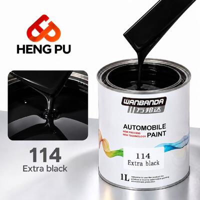Good price Waterproof Pearlescent Black Acrylic Car Paint Liquid Coating Customized online