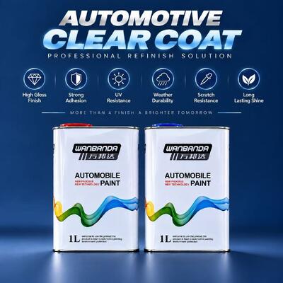 Goede prijs Premium 2K Automotive Clear Coat Verf Hoge Hardheid Hoge Glans 200L OEM online